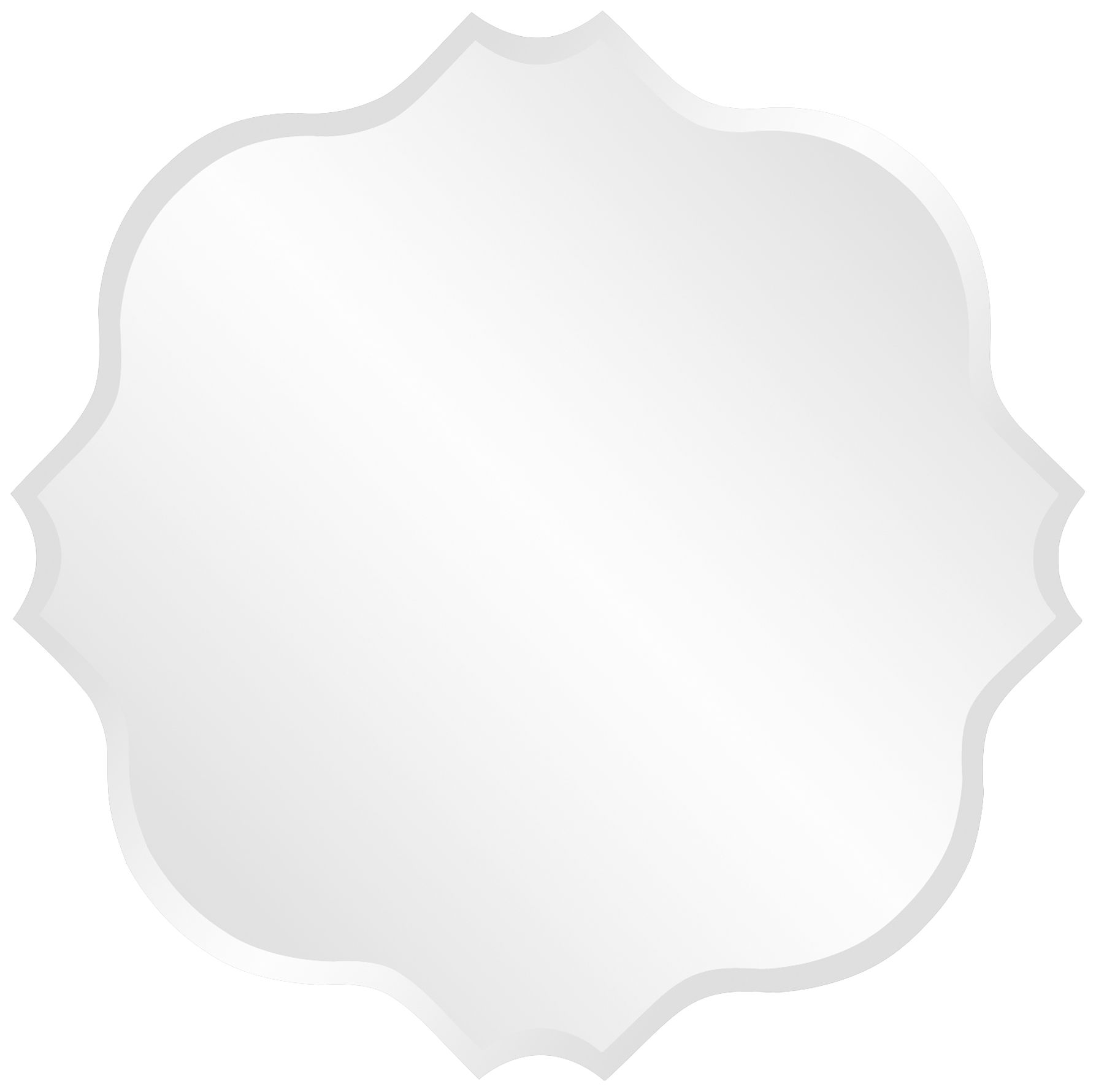 Howard Elliott Ornate 36" x Wall Mirror