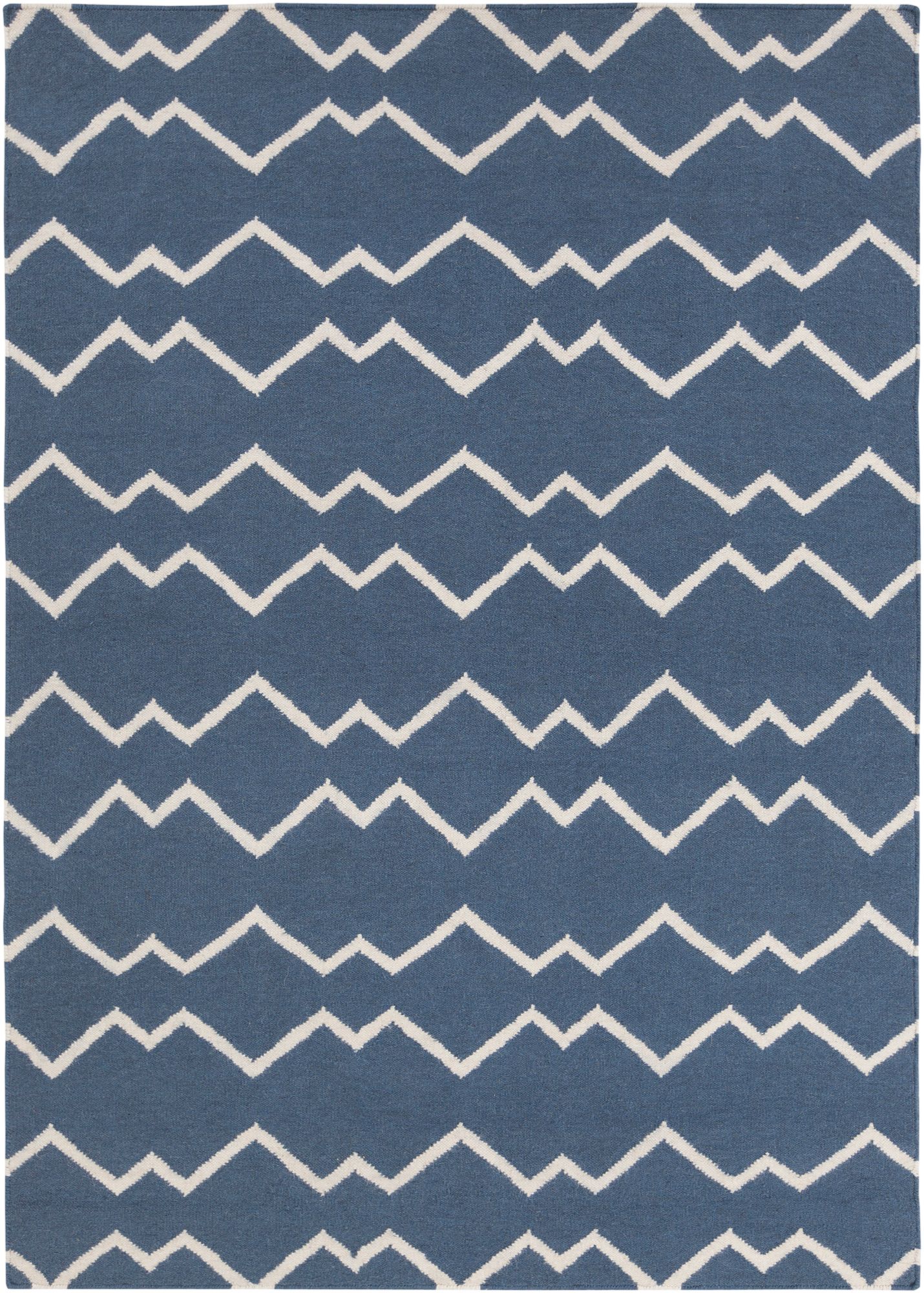 Chandra Lima LIM25704 Blue Wool Area Rug