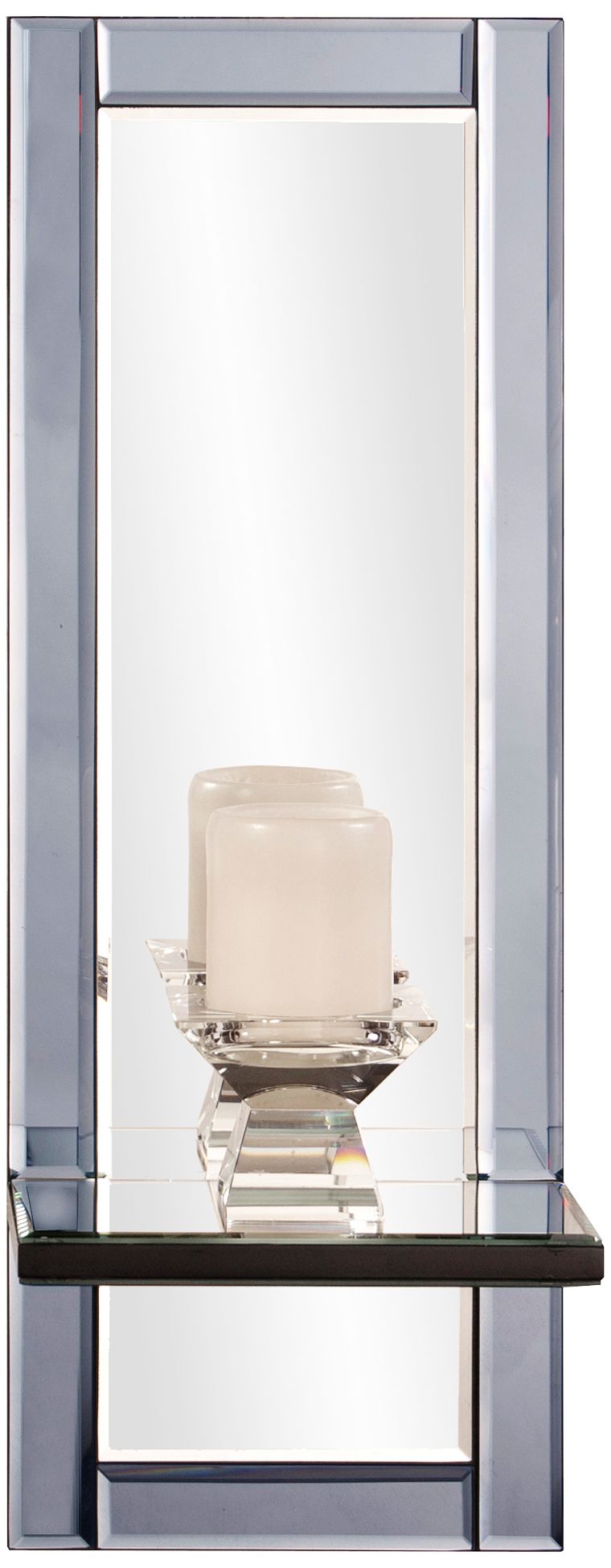 Howard Elliott Emerson 9" x 24" Mirror and Candleholder