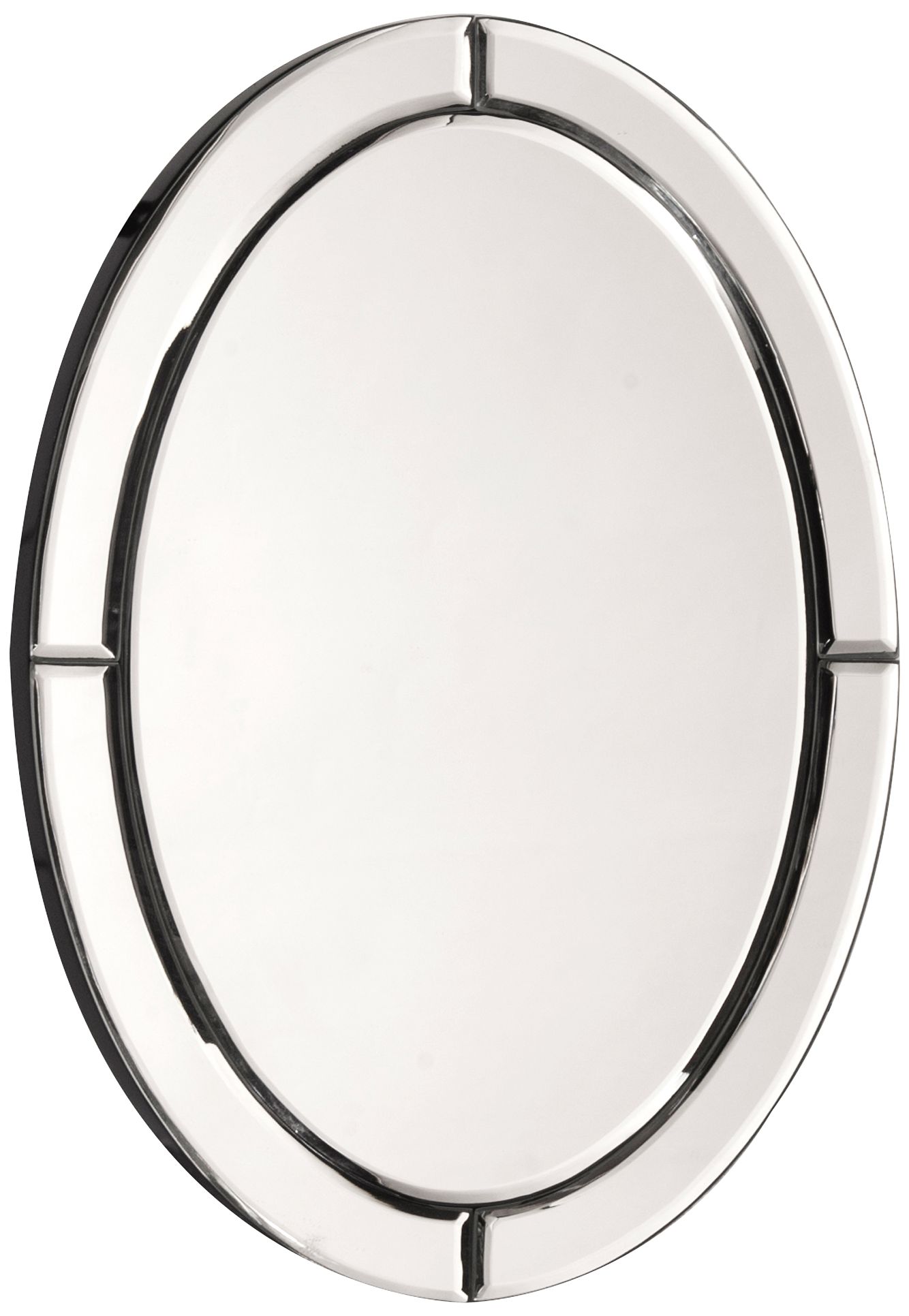 Howard Elliott Opal Beaded 12" x 16" Wall Mirror