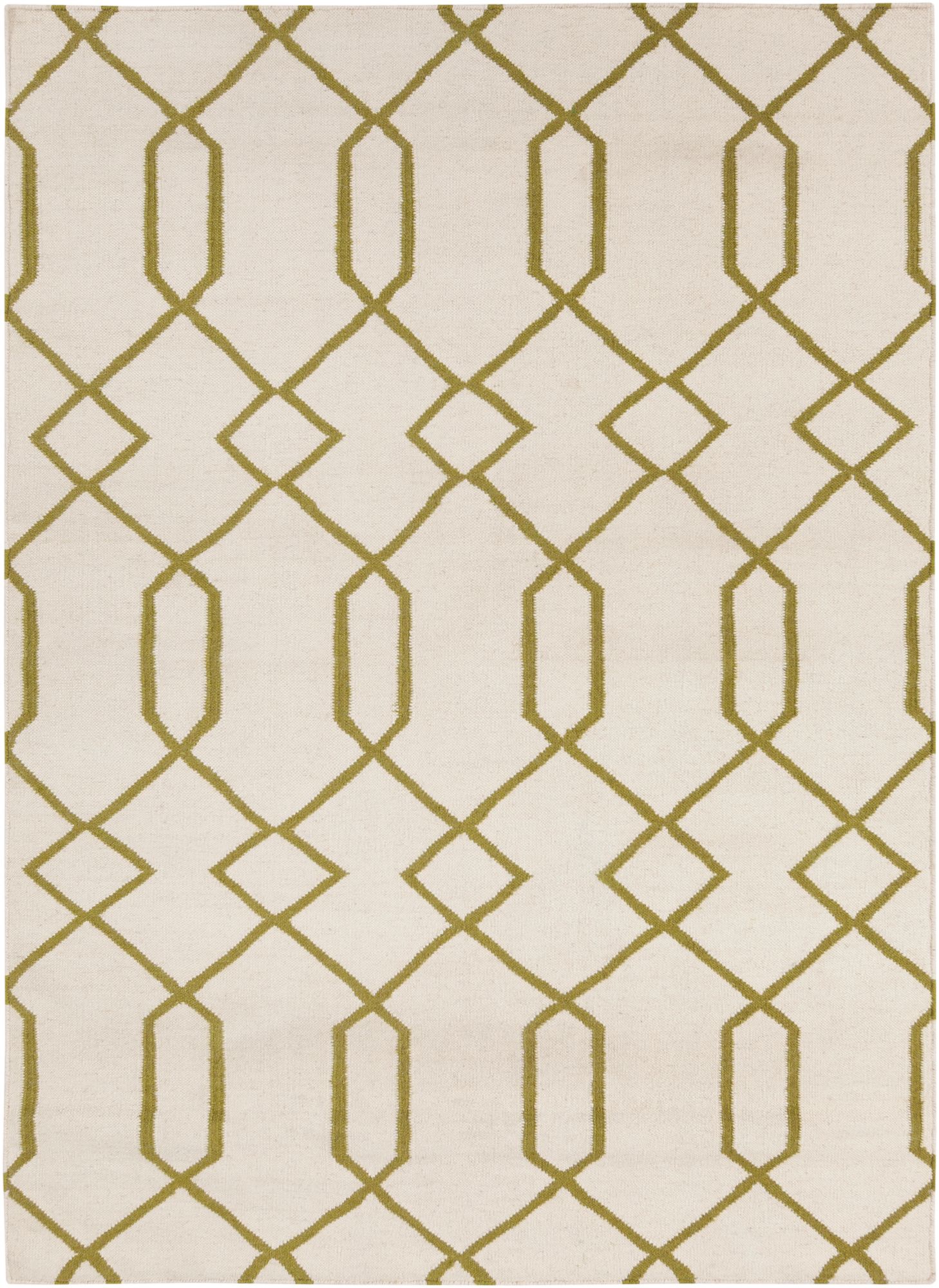 Chandra Lima LIM25714 Beige and Green Area Rug