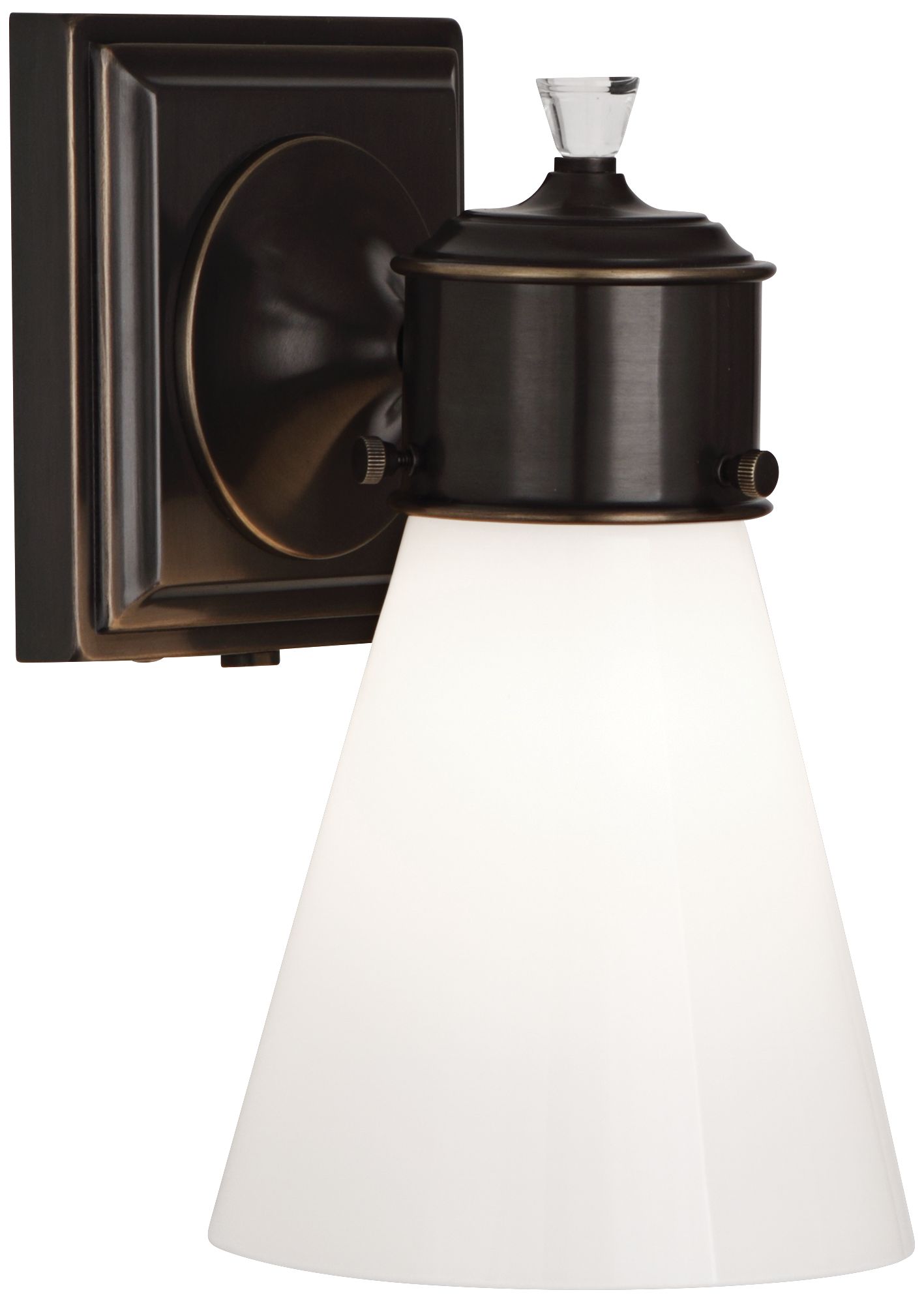 Blaikley 9 3/4" High Deep Patina Bronze Wall Sconce