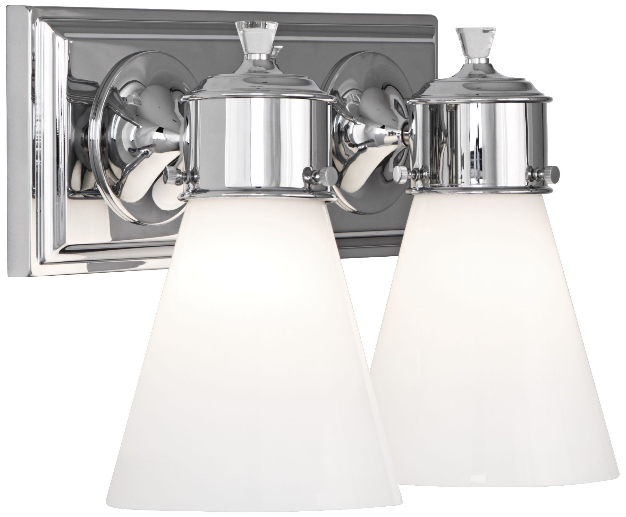 Blaikley 13 1/4" Wide Polished Chrome 2-Light Wall Sconce