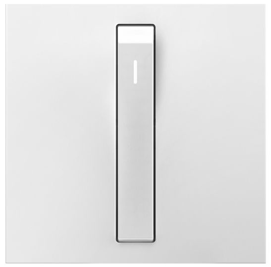 adorne® Whisper White Single-Pole 15A Light Switch