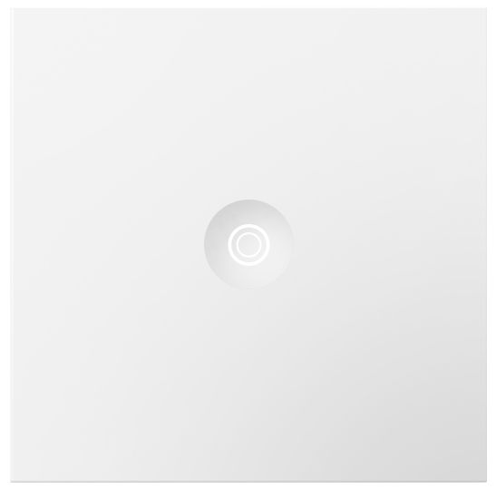 adorne® 15A White Single Pole 3-Way Push Switch