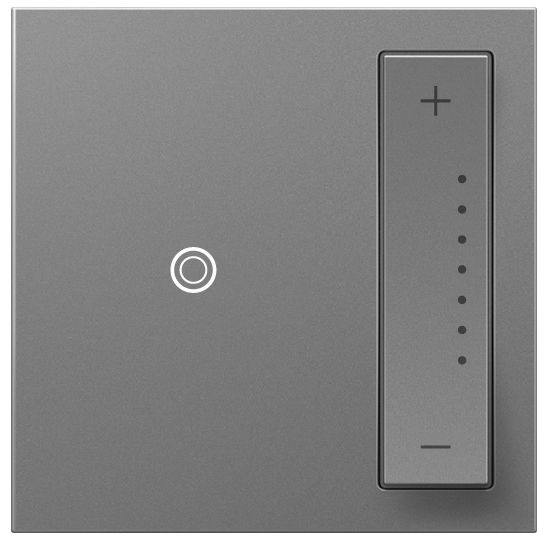 adorne® SofTap Magnesium 700 Watt Wall Dimmer