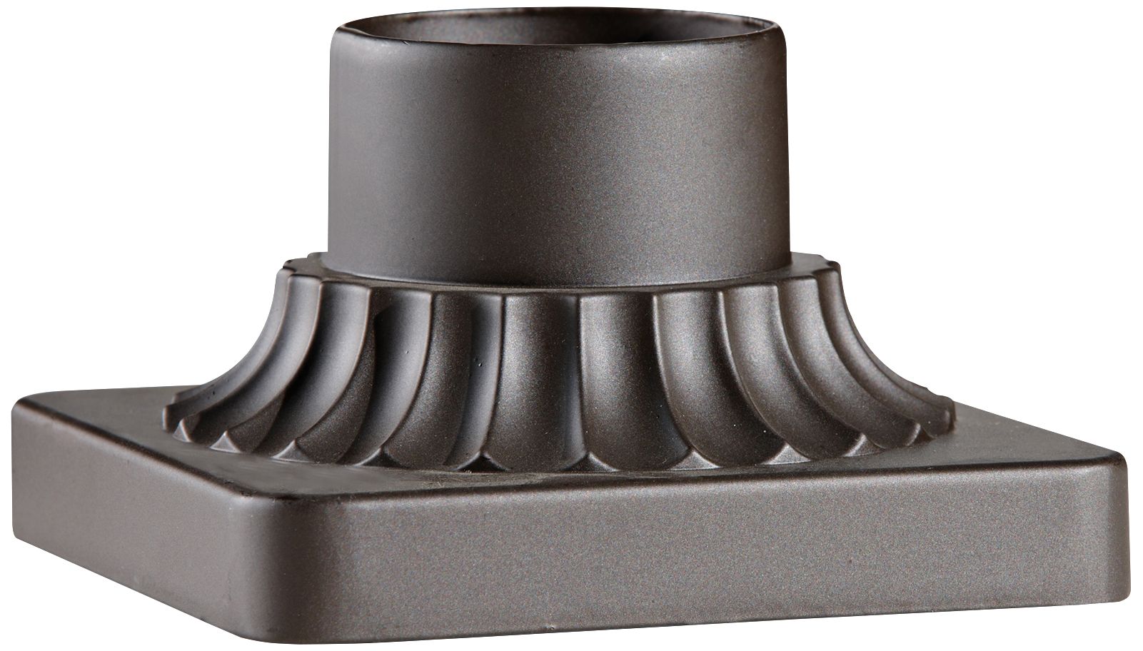 Feiss PierMount Oiled Bronze Outdoor Post Light Adapter 6N726