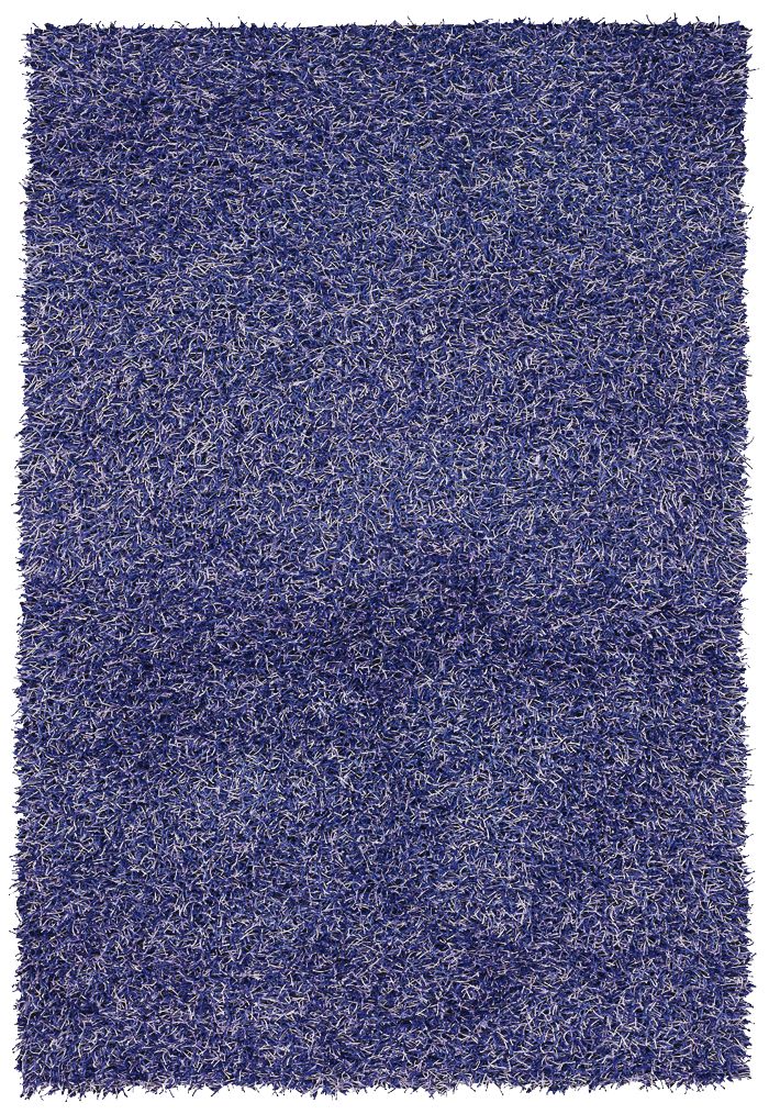 Chandra Zara ZAR14500 Purple Shag Area Rug