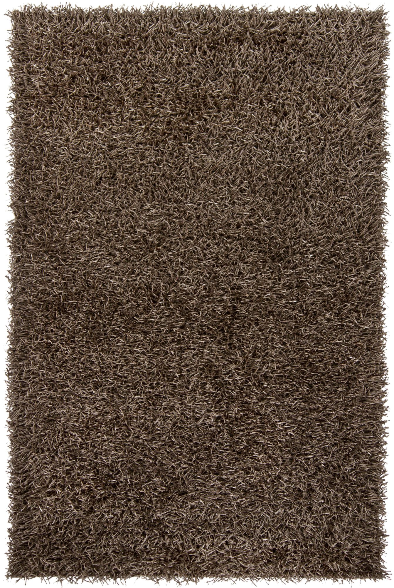 Chandra Zara ZAR14506 Gray Shag Area Rug