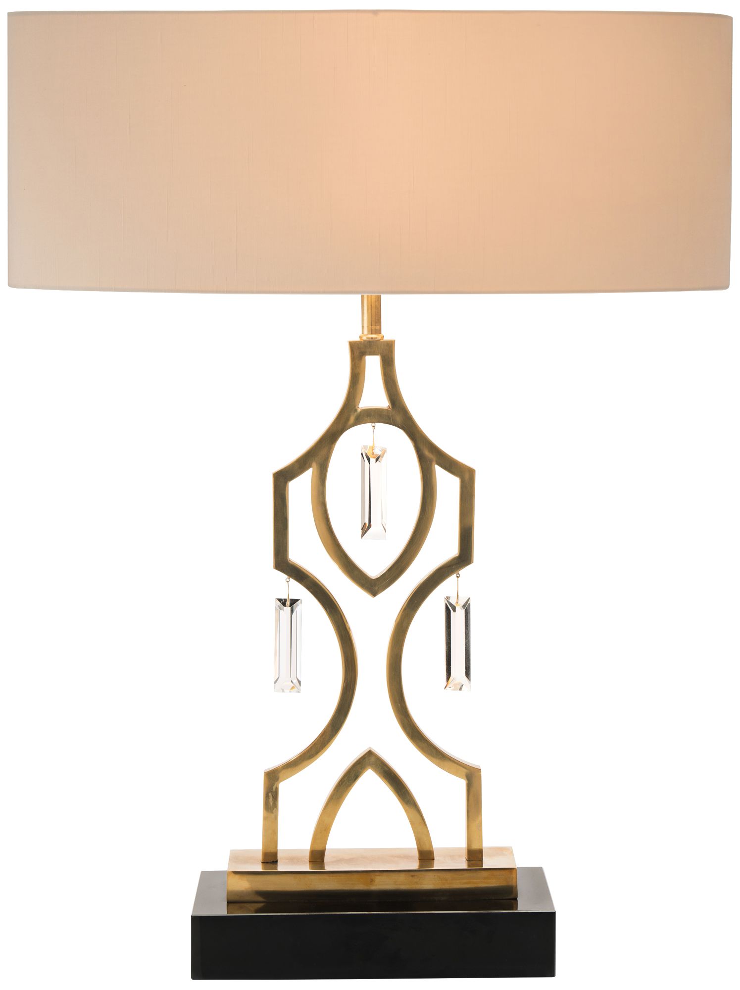 John Richard Honey Brass Table Lamp