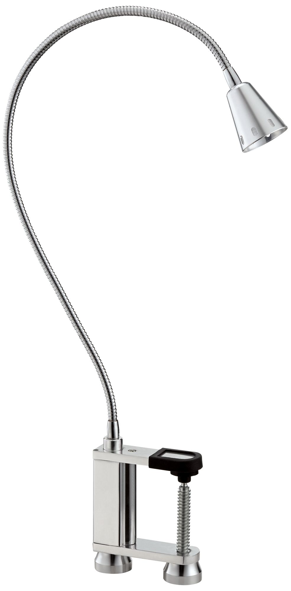 Nickolas Brushed Steel Flexible LED Clamp-On Barbecue Light