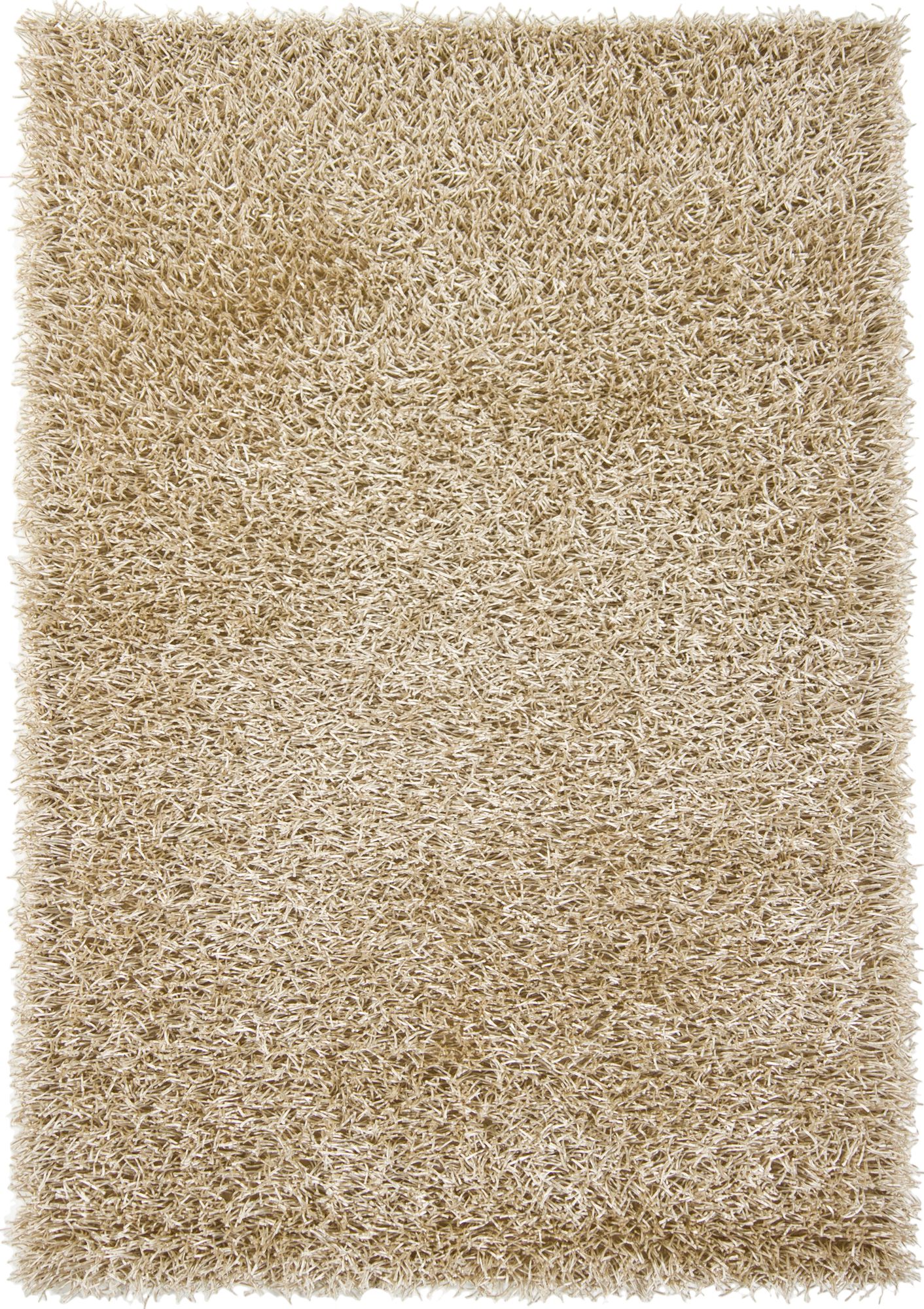 Chandra Zara ZAR14520 Cream Shag Area Rug
