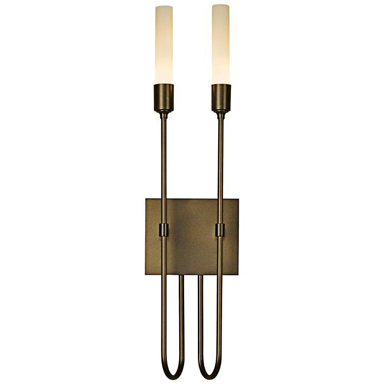 Hubbardton Forge Lisse 2-Light 22 1/4&quot; High Wall Sconce