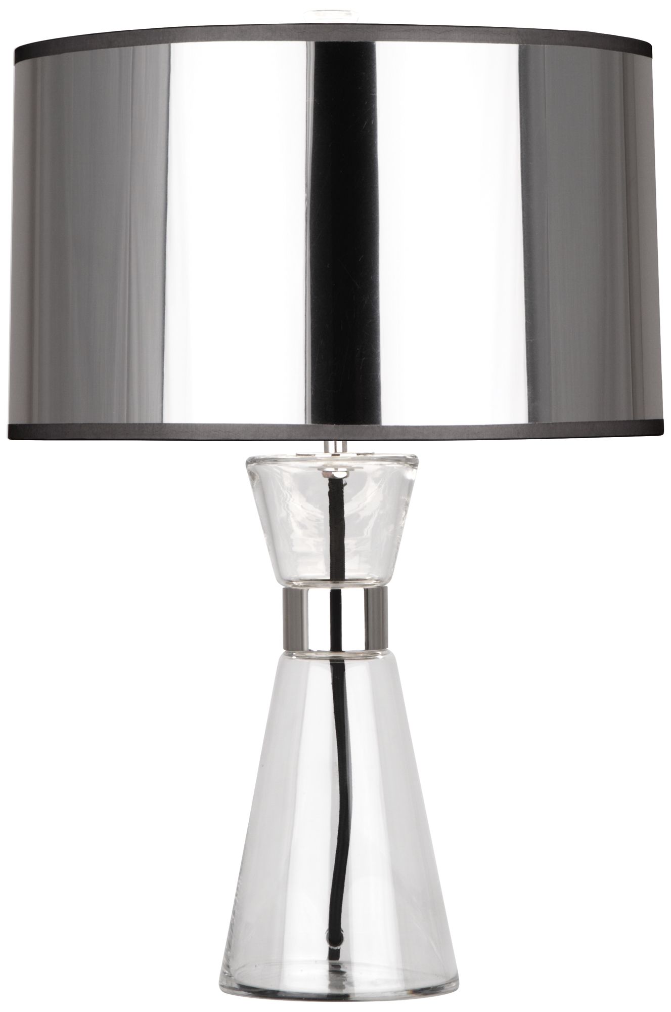 Robert Abbey Penelope Small Silver Table Lamp
