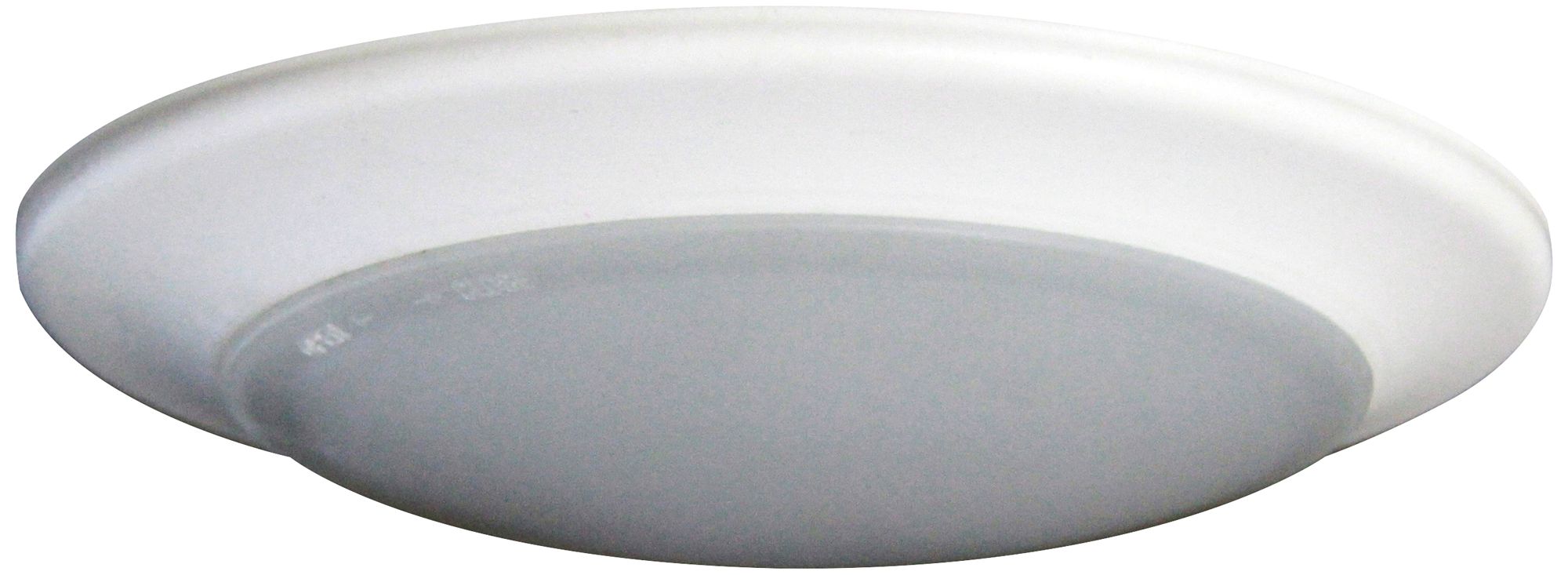 4" Disk Surface Mount 12 Watt LED Retrofit Trim in White