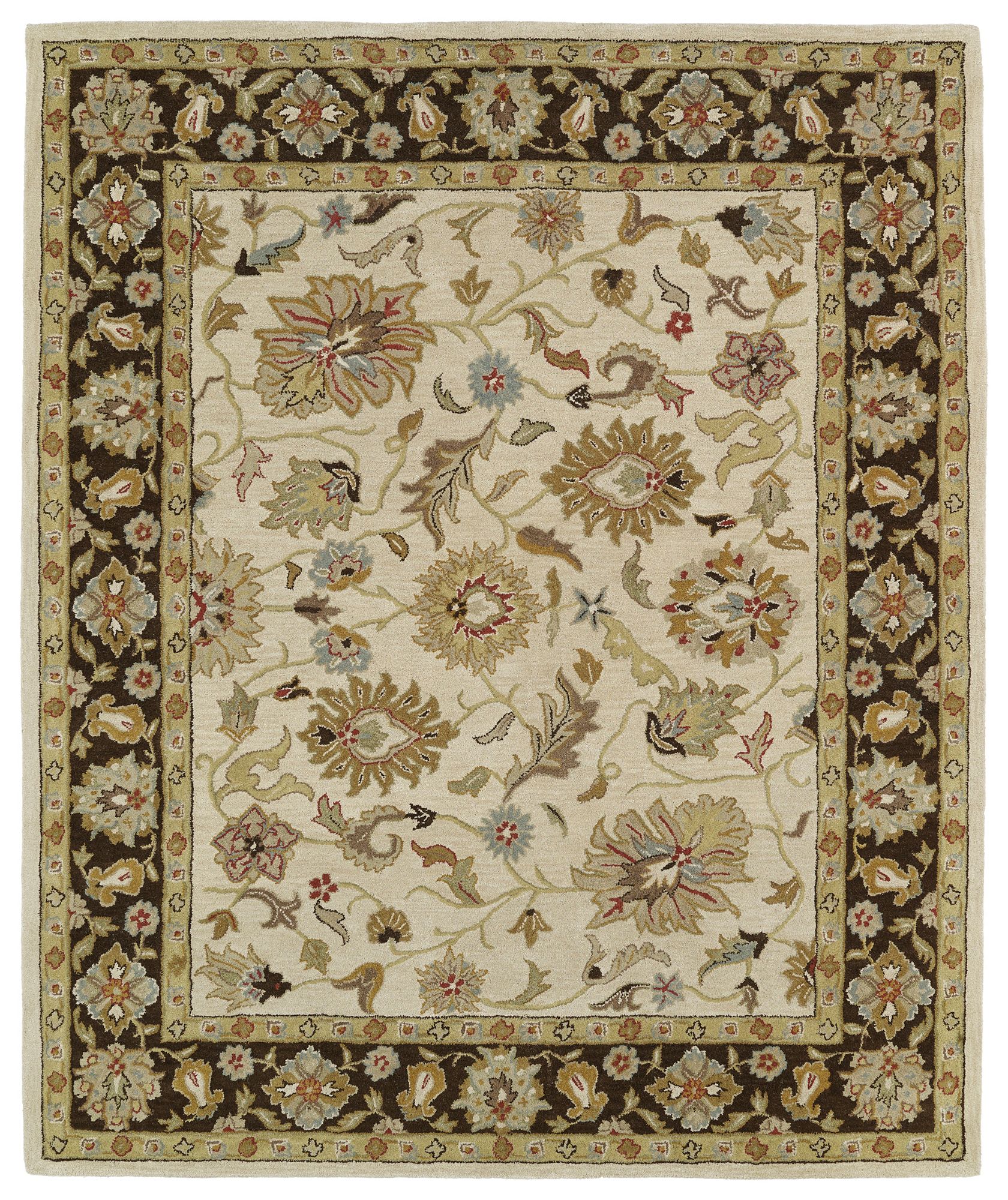 Kaleen Taj TAJ06-03 Beige Wool Area Rug 