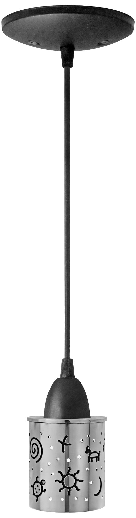 Jezebel Illuminart 3 Wide Southwest Symbols Mini Pendant 6t463