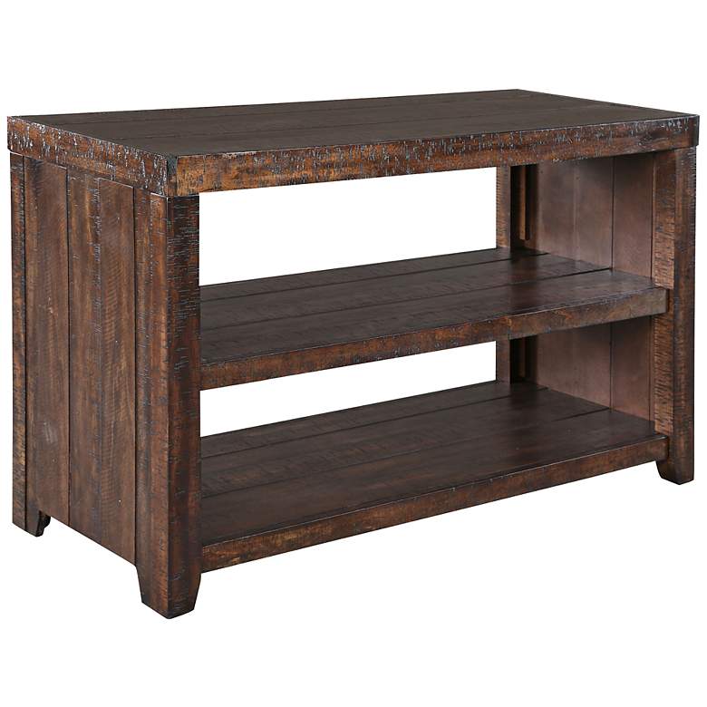 Caitlyn 50 Wide Rectangular Farmhouse Style Sofa Table 6v180
