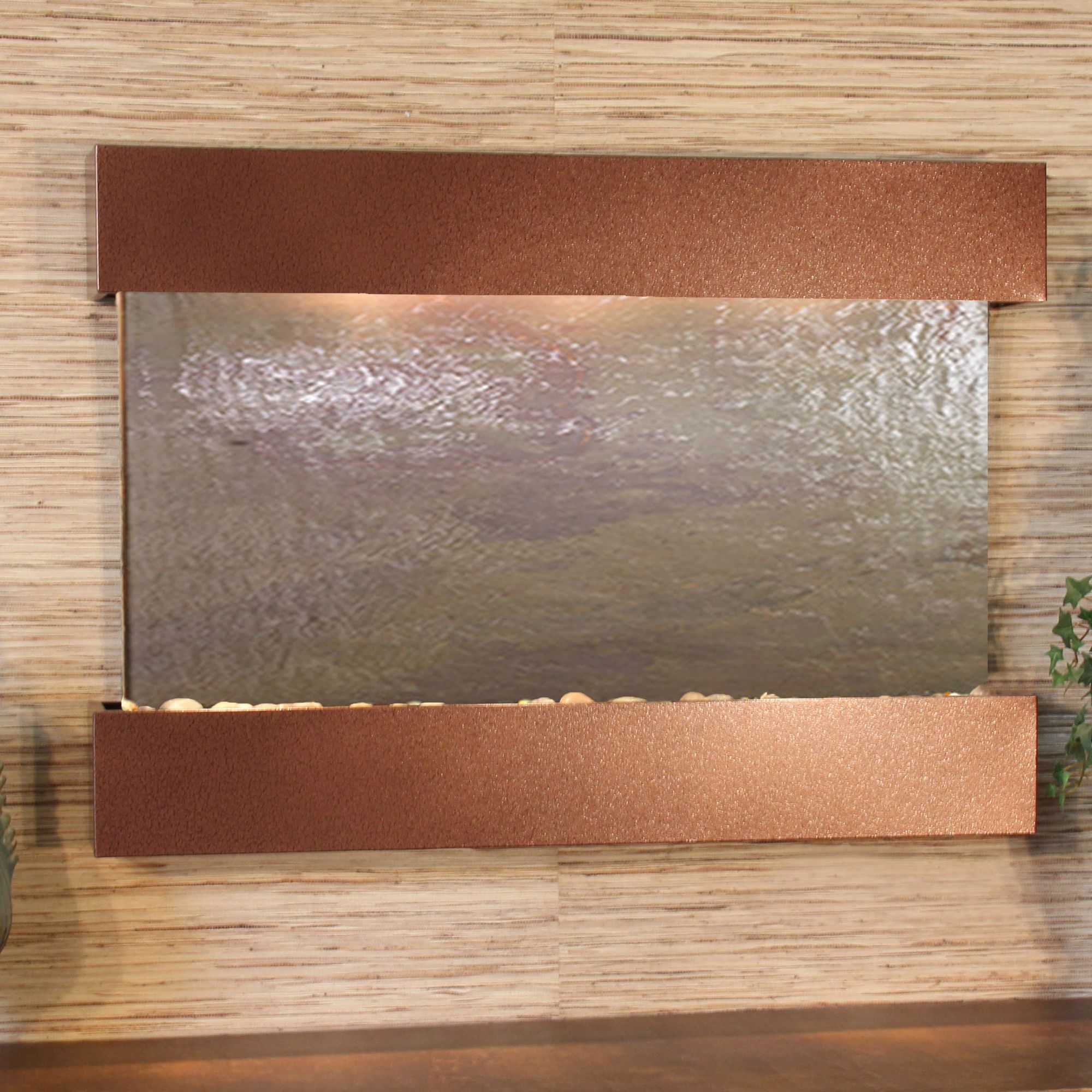 Reflection Creek Featherstone Brown 27" High Wall Fountain