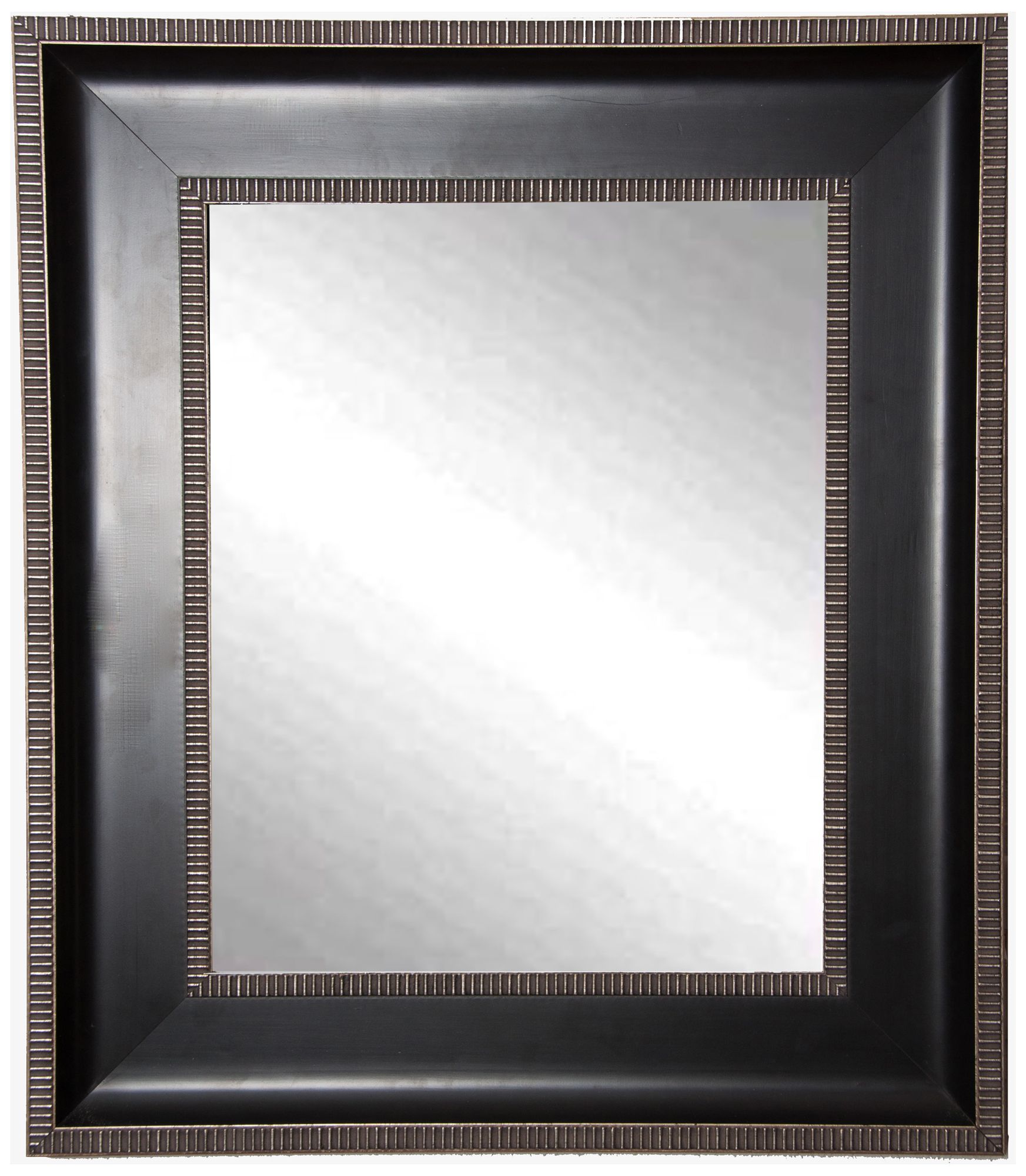 Willards Black and Silver 29 1/4" x 35 Wall Mirror