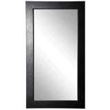 Wisner Black Superior 30&quot; x 65&quot; Full Length Floor Mirror