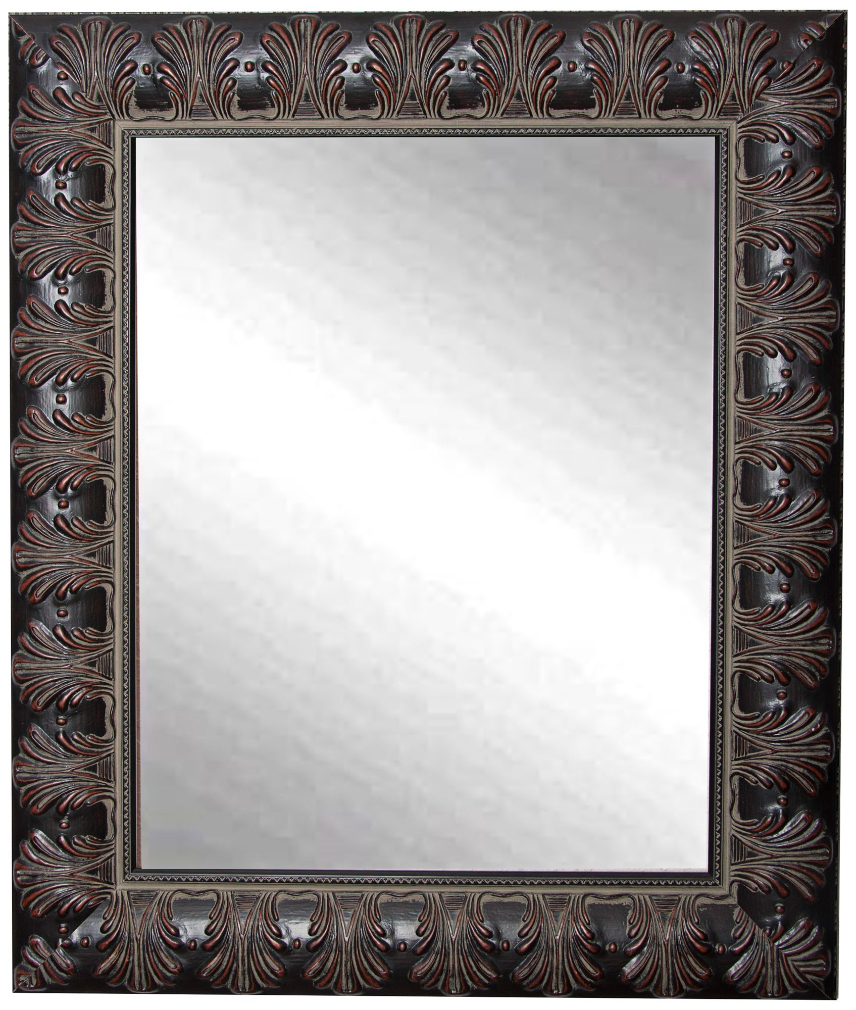 Grantly Mahogany Accent 30 1/2" x 36 Wall Mirror