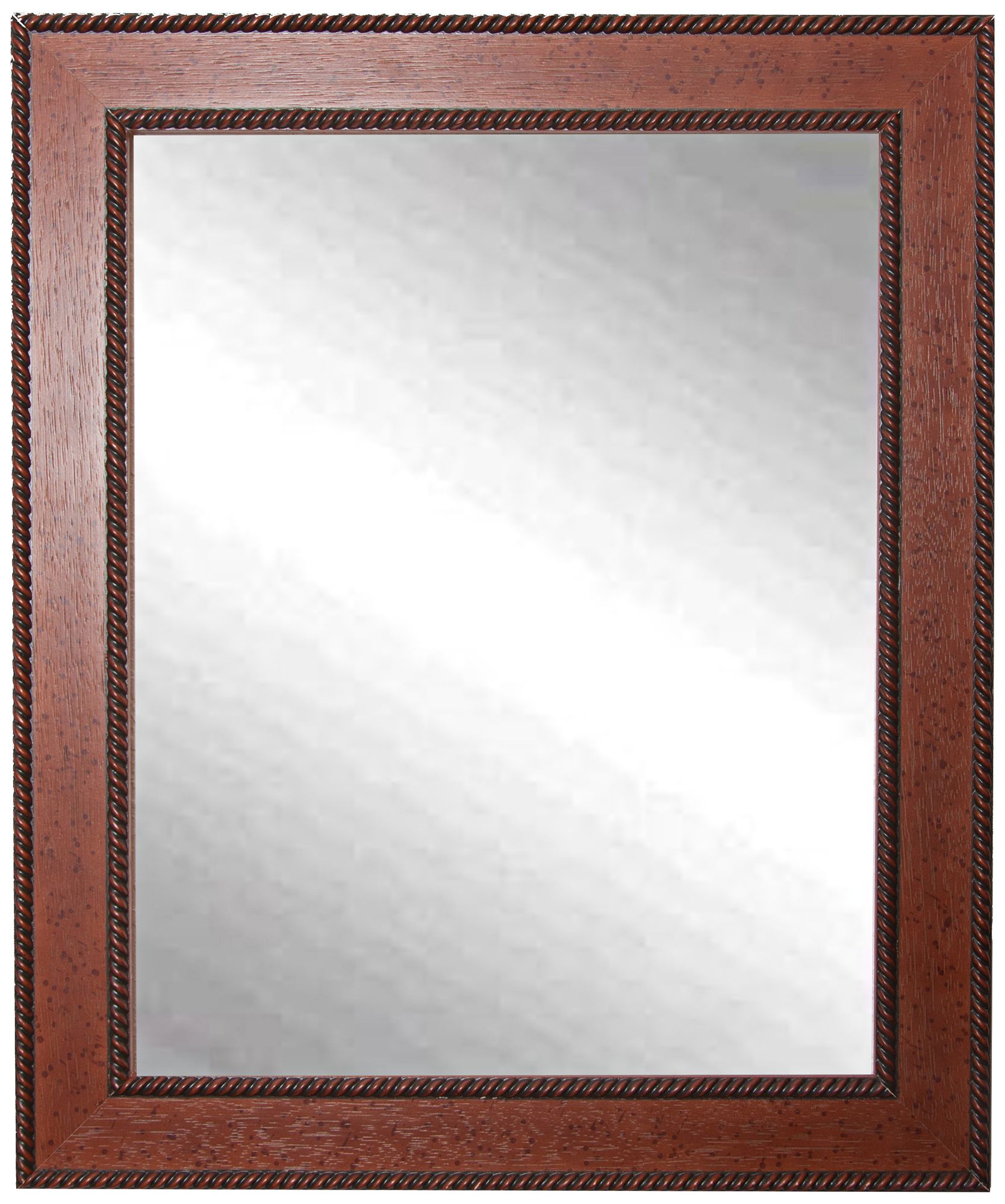 Minden Western Rope 28" x 34" Wall Mirror