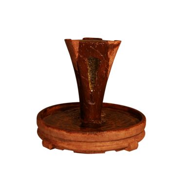 Henri Studio 34" High Relic Lava Small Vesuvio Fountain