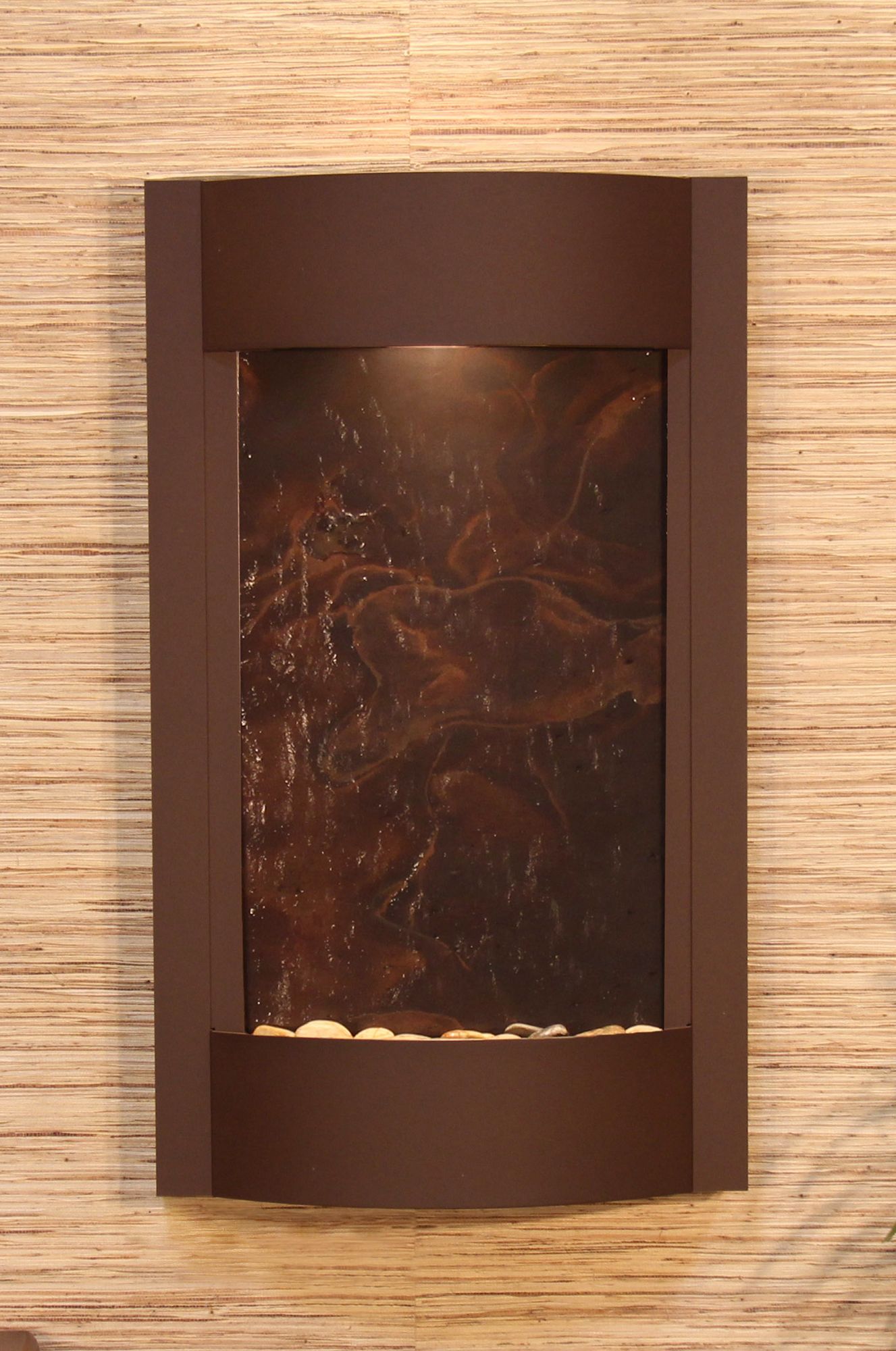 Serene Waters Featherstone Brown Wall Fountain