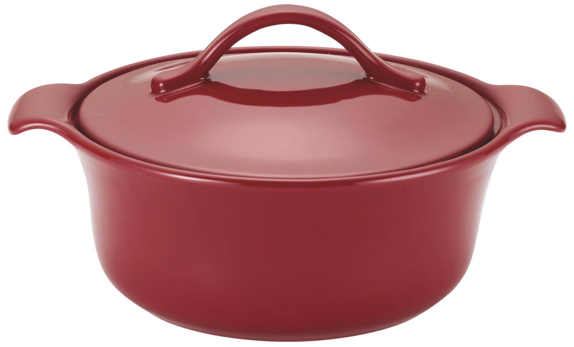 Anolon Vesta Paprika Red 2 1/2-Quart Round Casserole