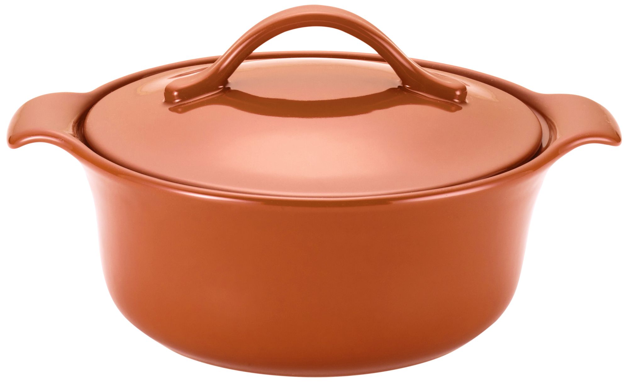 Anolon Vesta Persimmon Orange 2 1/2-Quart Round Casserole