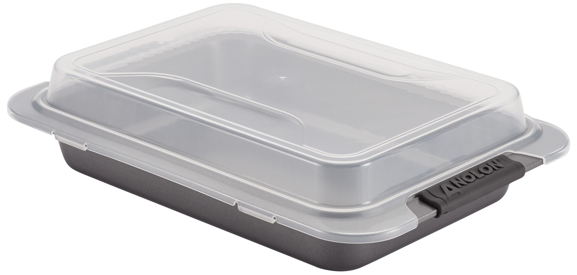 Anolon Advanced Gray 9" x 13" Nonstick Covered Cake Pan