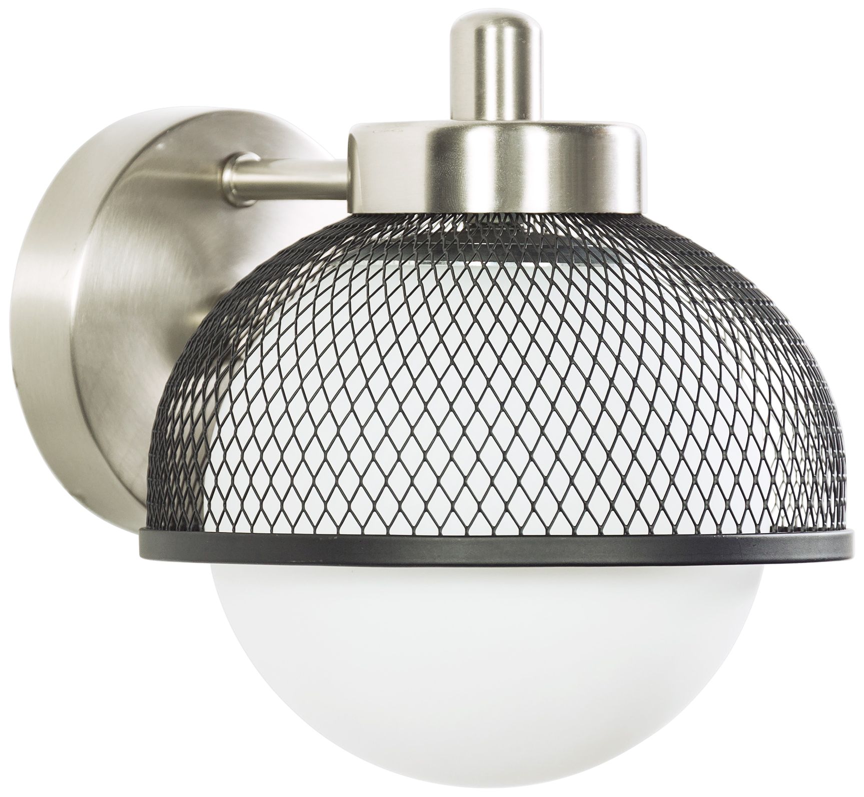 Varaluz Aris 7 1/2" Brushed Nickel Bath Light