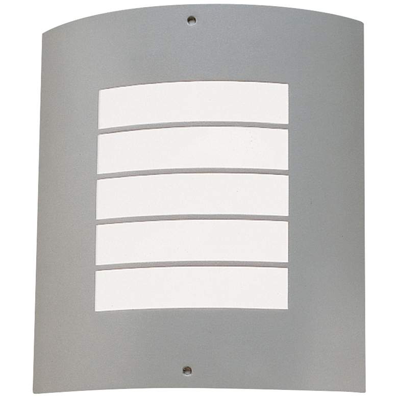 Kichler Contemporary Brushed Nickel 10 1/2&quot; Outdoor Light