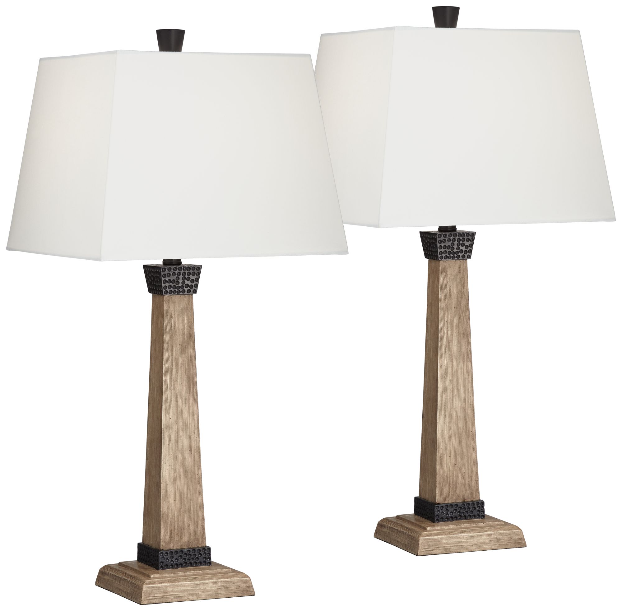 John Timberland Buchan 29 1/2" Table Lamps Set Of 2 With Smart Sockets