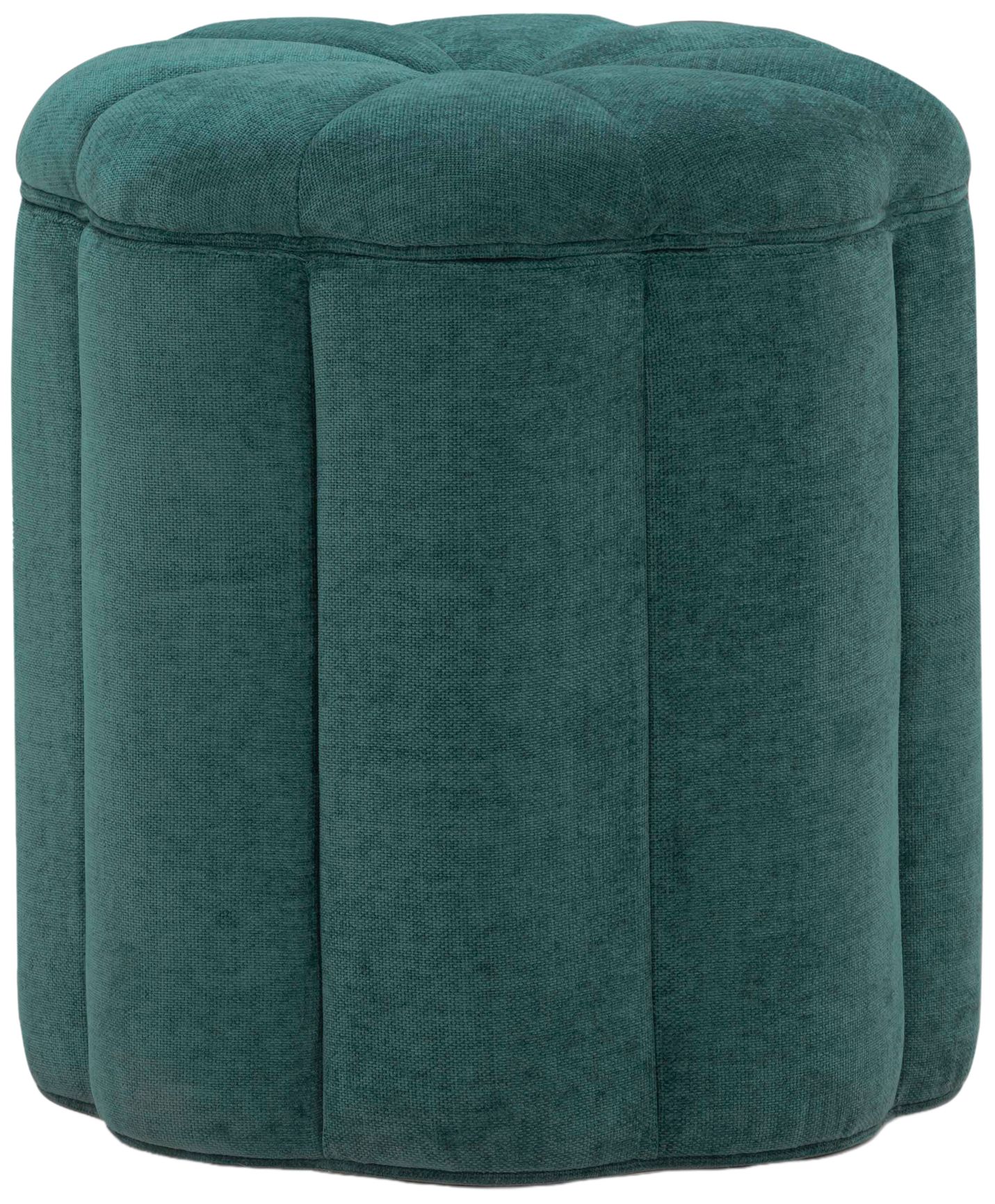 Fleur Peacock Storage Ottoman