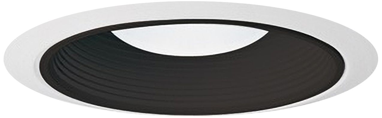 Juno 6" Ultra Trim Black Baffle Enclosed White Trim 70957 Lamps Plus