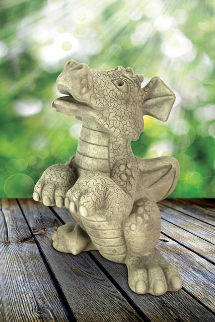 Henri Studio Bella 15 1/2"H Trevia Graystone Garden Statue