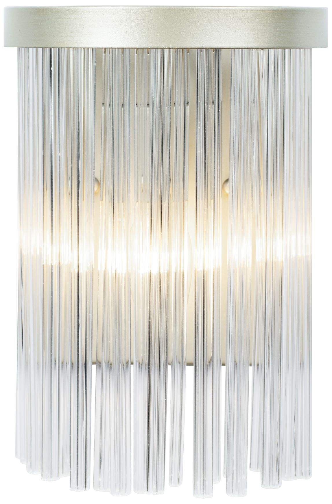 Varaluz Amelia 13" High Silverado and Crystal Wall Sconce