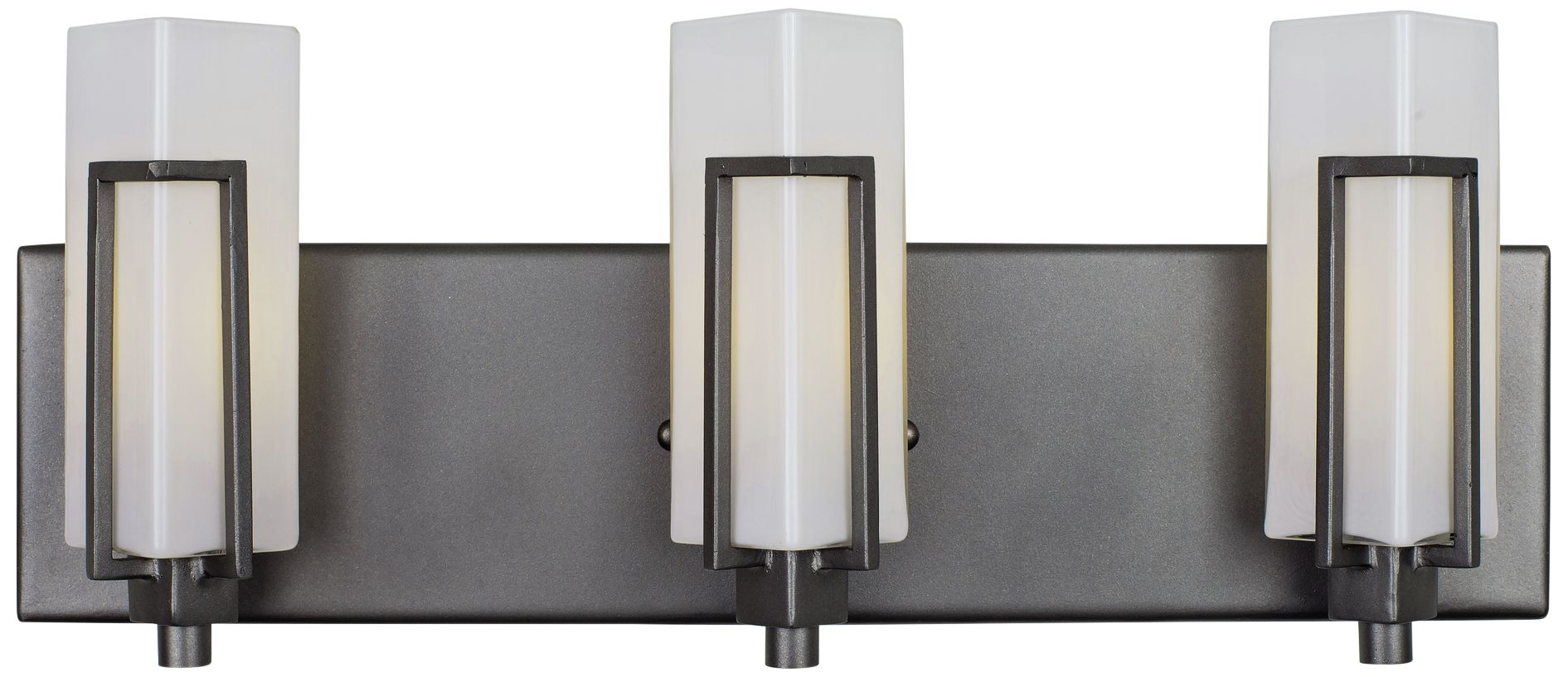 Highlander 18 1/2" High Rustic Bronze 3-Light Bath Light