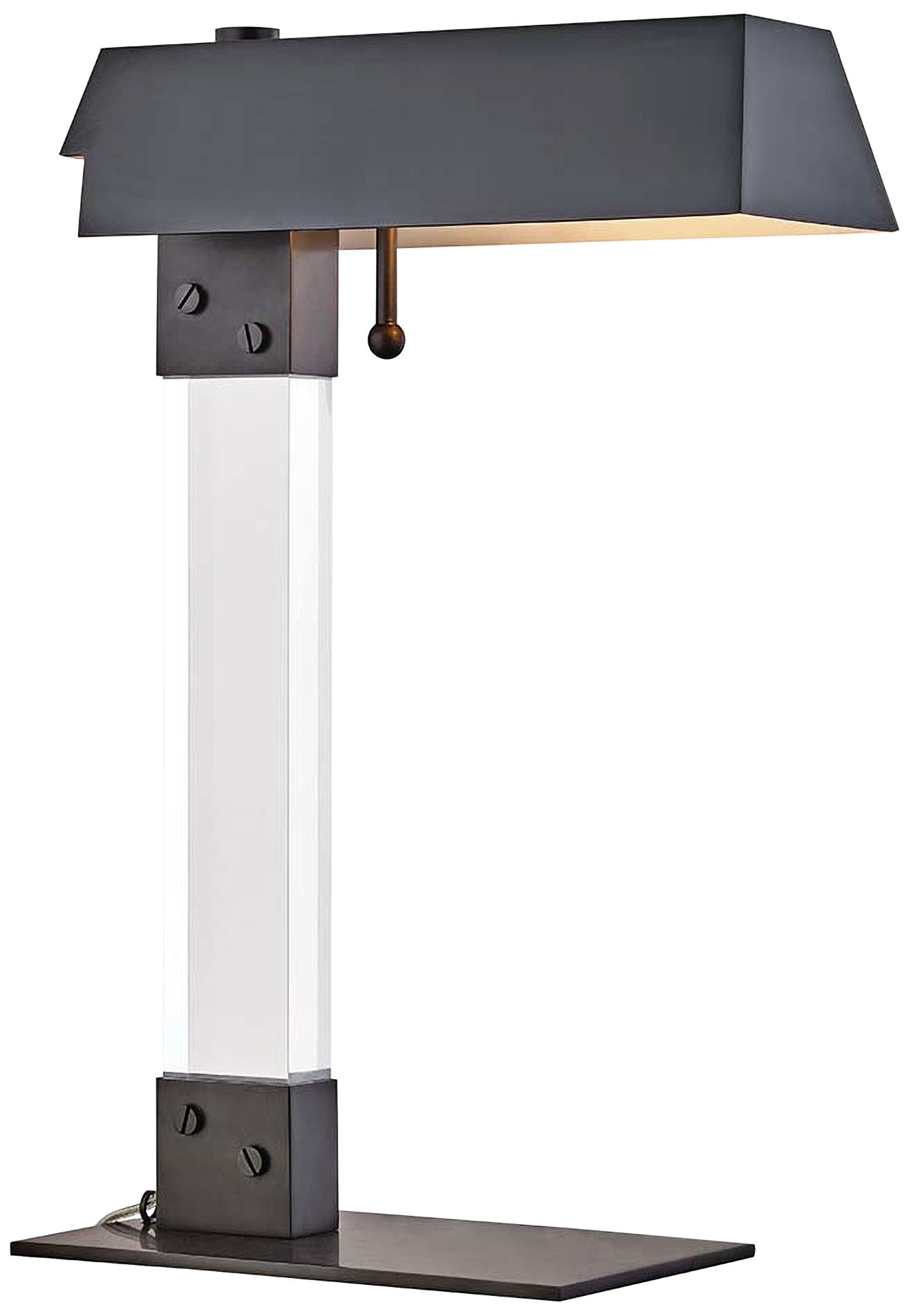 Hudson Valley Hunts Point 19" High Old Bronze Table Lamp