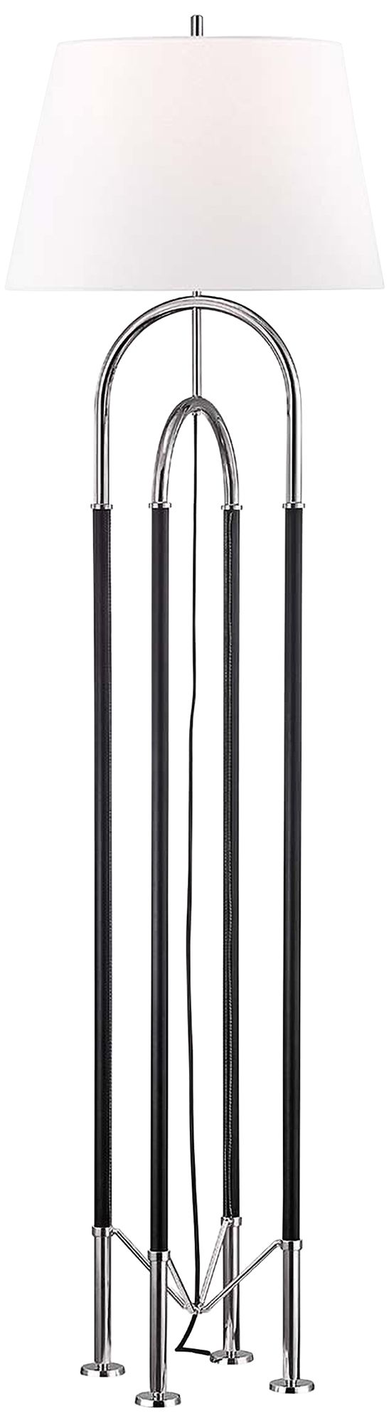 Hudson Valley Arnett Polished Nickel Floor Lamp