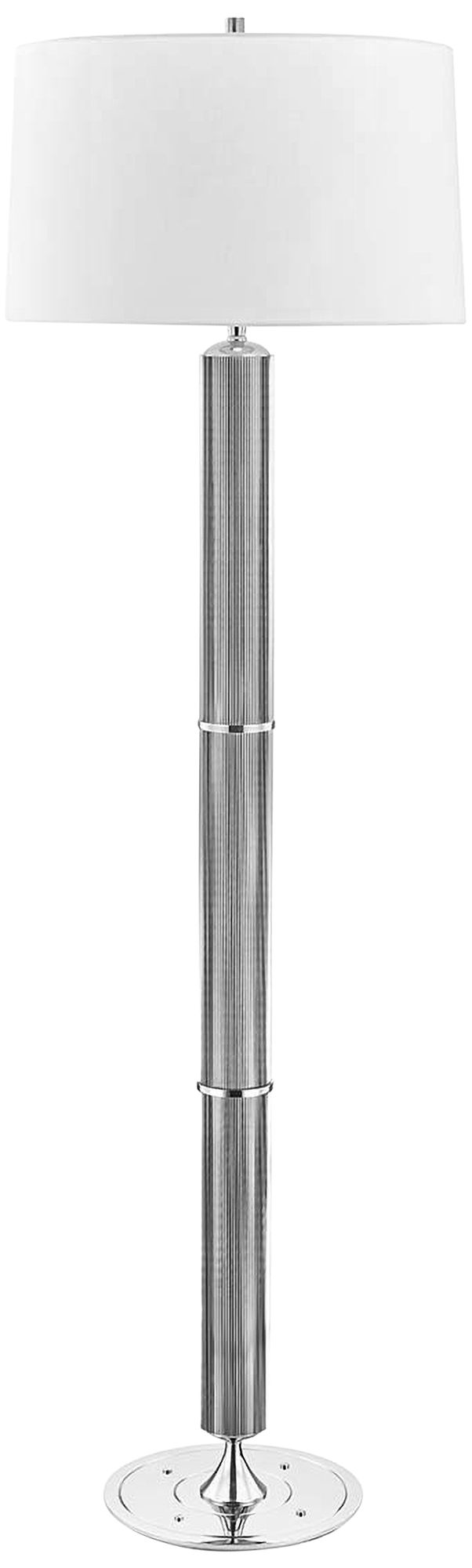 Hudson Valley Tompkins Polished Nickel Floor Lamp