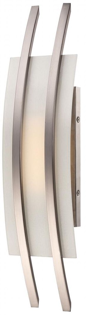 Trax 20" High Brushed Nickel LED Wall Sconce