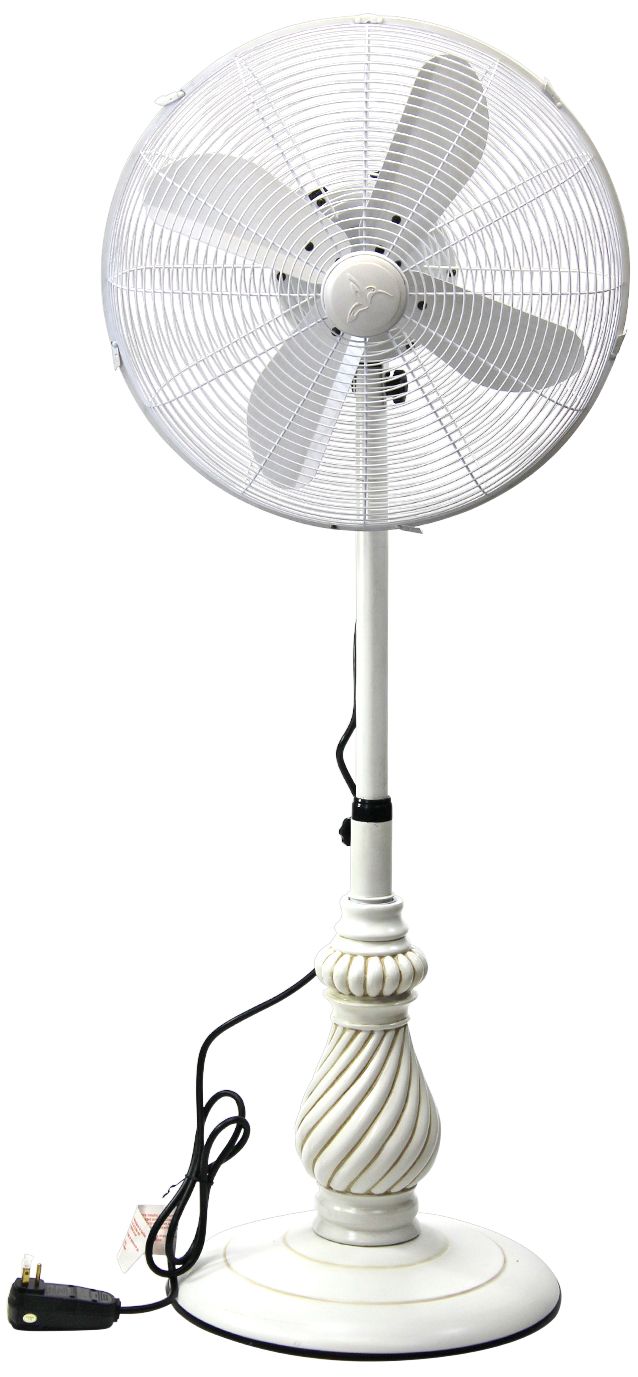 White Desk Fans And Floor Fans Lamps Plus