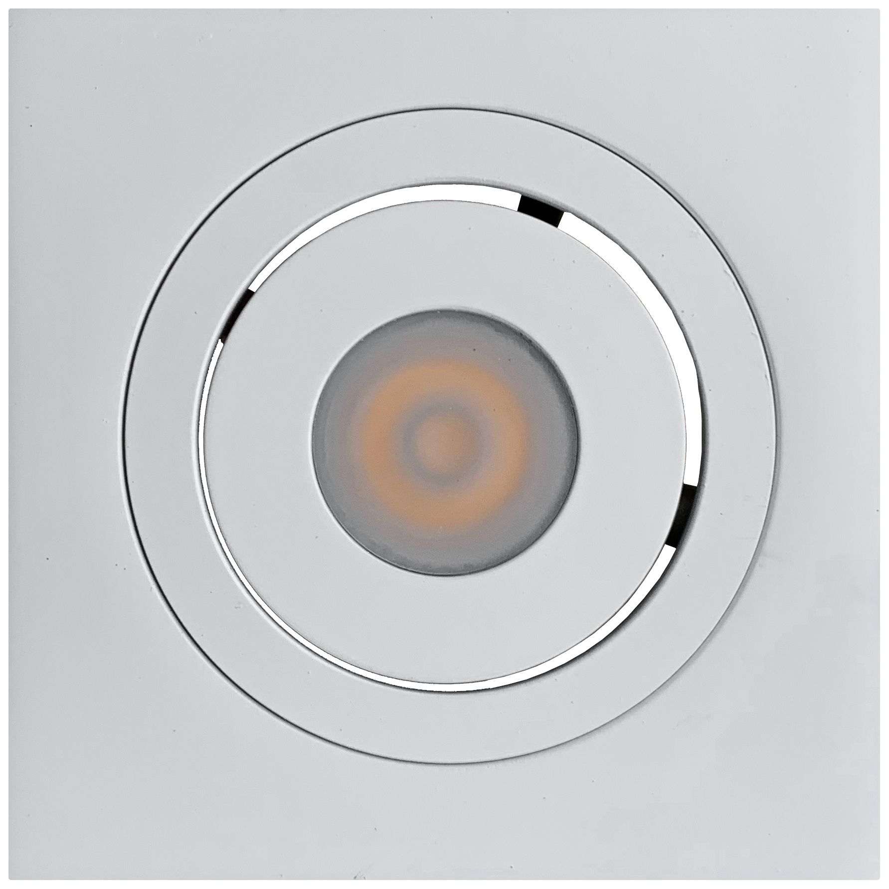 Selbo 2 1/2"W White LED Recessed Mount Under Cabinet Light