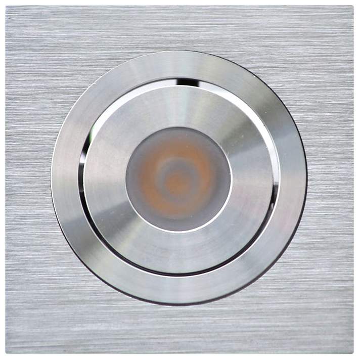 Selbo 2 1 W Silver Led Recessed Mount, Recessed Cabinet Lighting