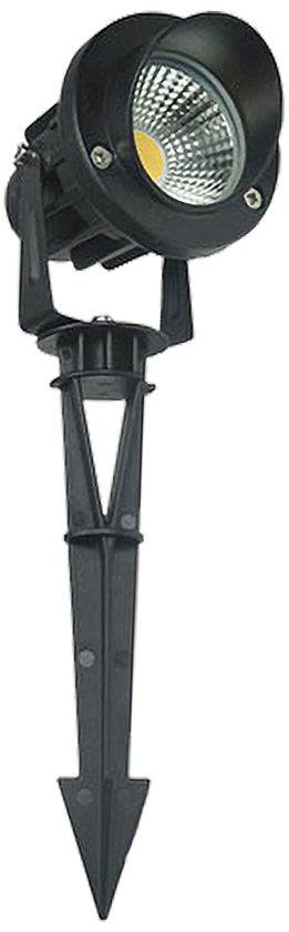 Numa 7 1/2" High Black 45-Degree LED Landscape Spot Light