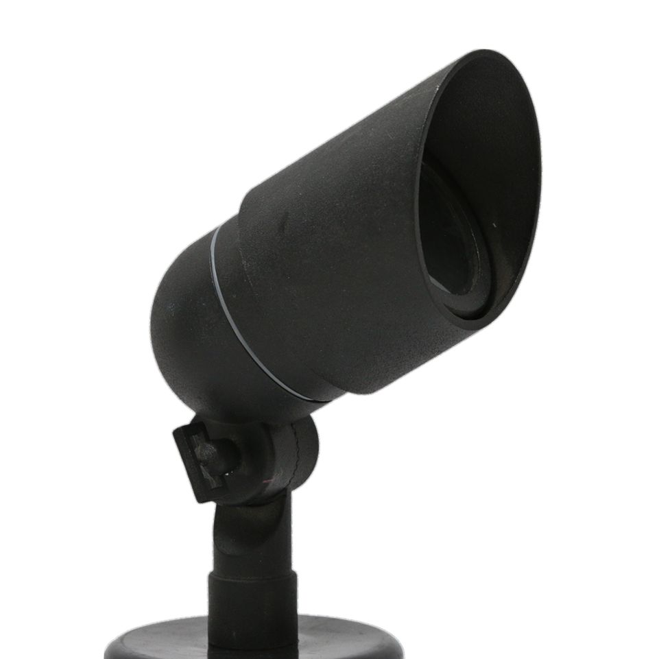 Lambda 3" High Black Landscape Spot Light