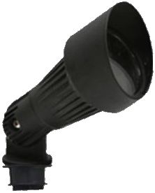 Bamlar 3" High Black Landscape Spot Light